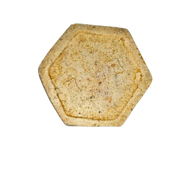 Antique Green and Tan Vase Timeless‎ Accent - Picture 10 of 11